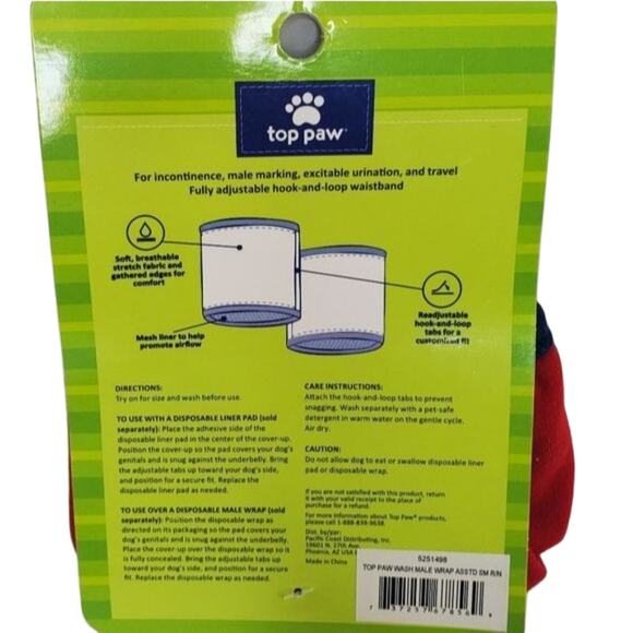 TopPaw Washable Male CoverUp New - Picture 11 of 12